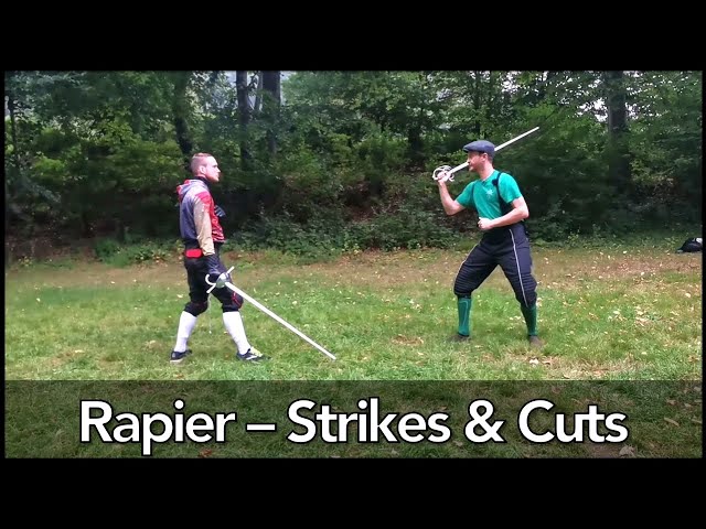 Rapier: Cutting the Italian Way - Adrian van Bronswijk at Tremonia Fechtschule 2021