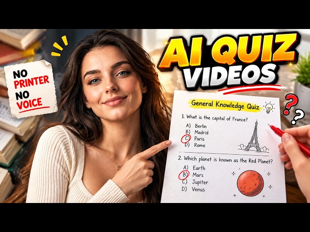 🤩🔥This Viral Niche Is Getting Millions of Views | DOMO AI | AI Quiz Videos Making | Passive Income💸