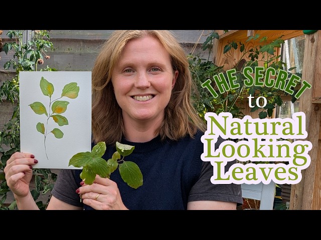 How to Paint Leaves with Movement | The Game-Changer I Wish I’d Known 10 Years Ago