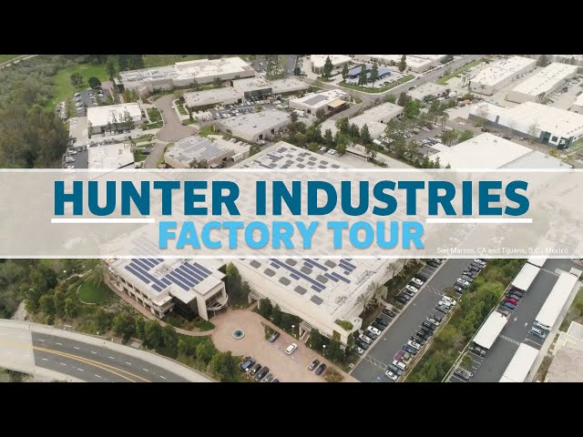 Hunter Industries Factory Tour