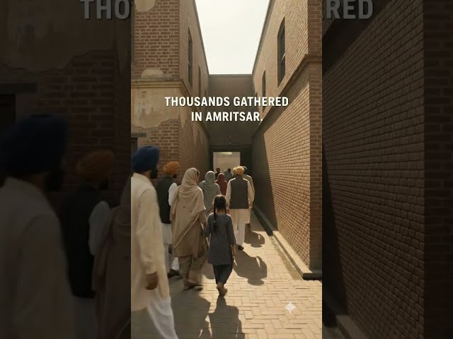13 April 1919… Amritsar ke Jallianwala Bagh #shorts #trending