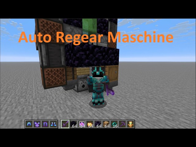 So baust du eine Auto Regear Maschine in Minecraft
