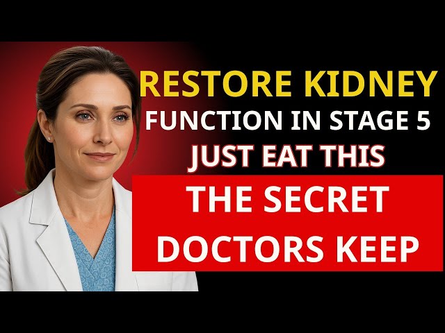 Restore Kidney Function Even in Stage 5—Just Eat This | Health Aura
