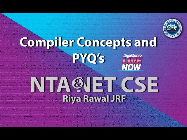 Compiler Concepts and PYQ’s | NTA UGC NET |