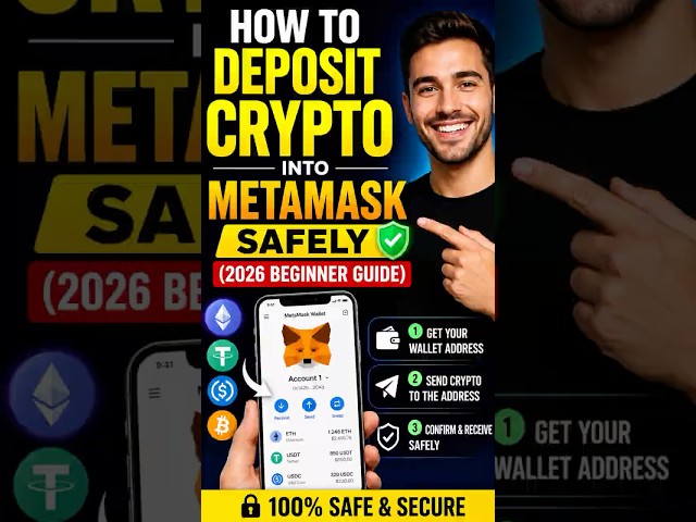 How To Deposit Crypto Into MetaMask Safely (2026 Beginner Guide) 🔥