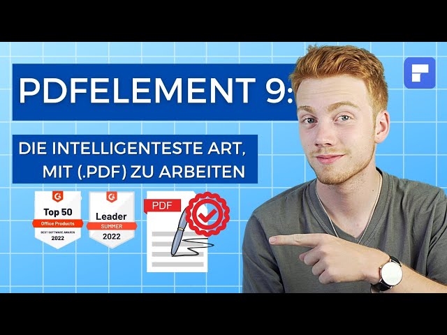 PDFelement 9: die intelligenteste Art, mit (.pdf) zu arbeiten