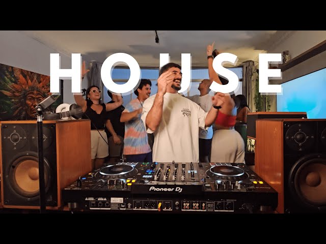 Deep & Groovy Sunset House Mix  | Golden Hour Liveset  | Varanda Sessions 02