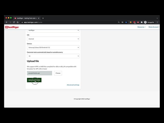 Mobile Test Automation