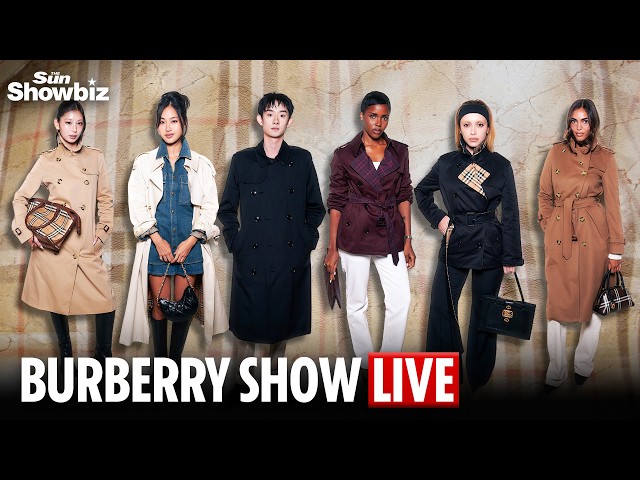 LIVE: Burberry showcases its Spring/Summer 2027 collection at London Fashion Week