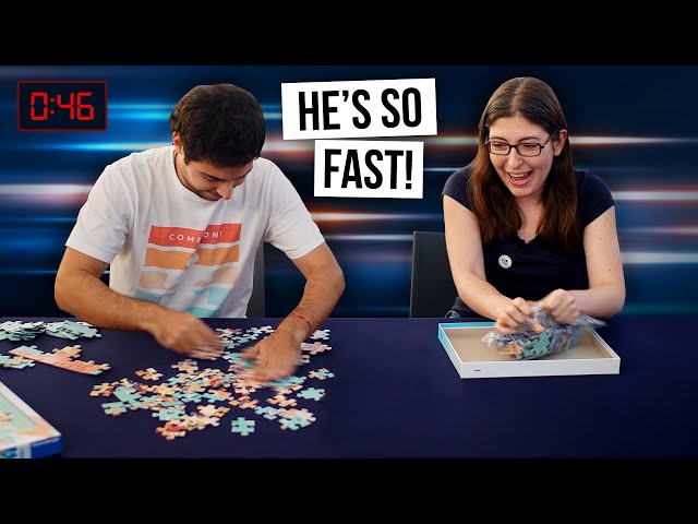 I RACED ALEJANDRO (the fastest puzzler in the world) 😳