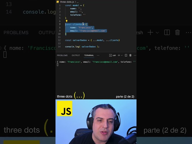 (...object) - #JAVASCRIPT - #shorts