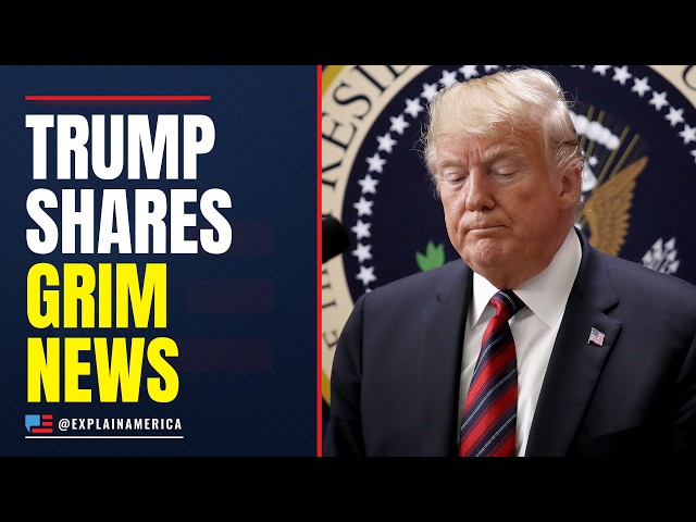 'He Has Died' - Trump Confirms The Sad News