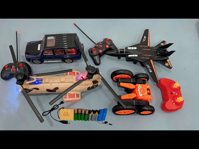 16 Minutes Satisfying with Unboxing R/C Fighter Spray, R/C Model  27Hz, Helicopter Technology ARMY..