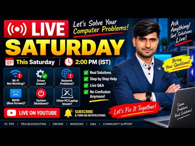 Copy of LIVE Q&A | Windows Troubleshooting & IT Problems – Live Solutions