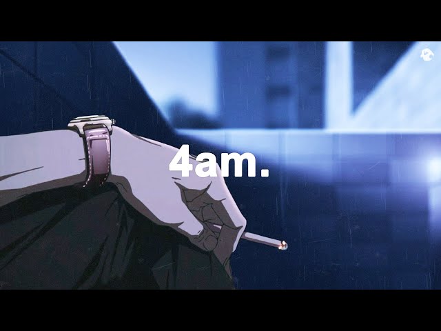 alone at 4am.