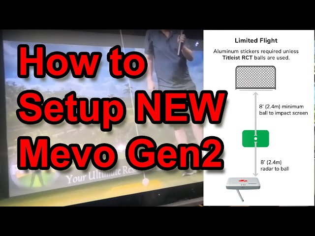 How to Set Up the New FlightScope Mevo Gen2 Launch Monitor