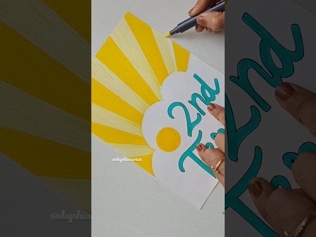 "2nd Term: Page Decoration Ideas ✨" #shorts #youtubeshorts