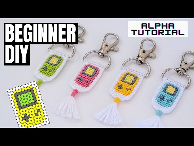BEGINNER ALPHA TUTORIAL // Gameboy Keychain Step-By-Step Walkthrough