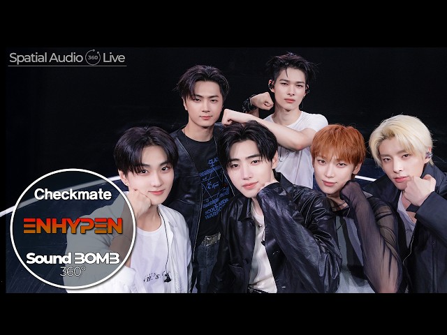 This is the true flavor of a live stage!｜ENHYPEN - Checkmate｜SoundBOMB360˚[SUB]