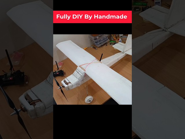 Cheap and Simple rc plane at home|Arduino Rc Plane #shorts #arduino #fpv #drone #diy #viral