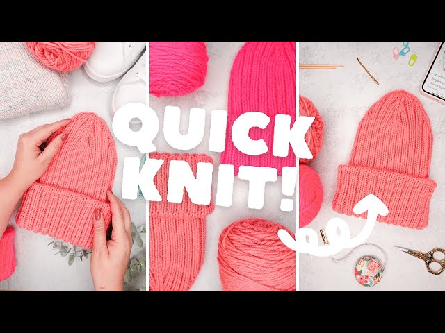 Knitted Ribbed Hat Tutorial | The JBC Essential Hat Pattern