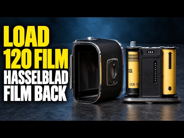 How to load 120 Film in a Hasselblad   4K