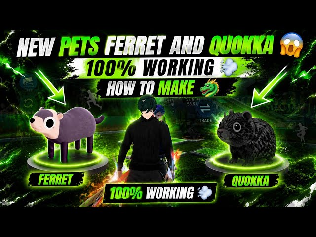 🔥 NEW PETS FERRET AND QUOKKA 😱 | 100% WORKING 💨 