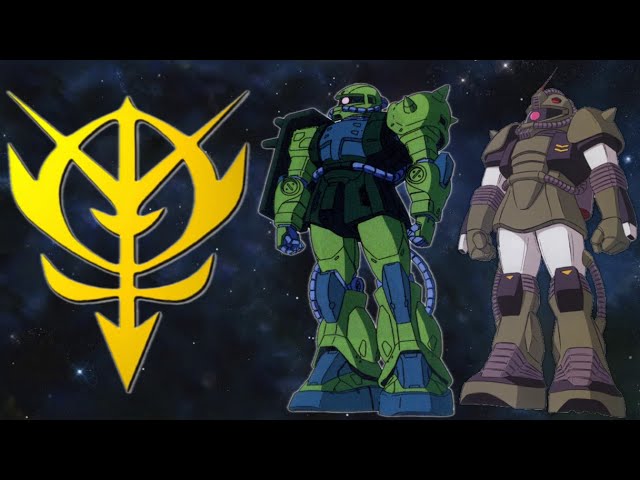 Zaku II Development History (Ground and Marine Units)