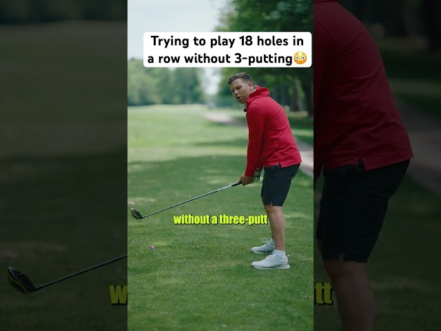 What % chance you have to make a 6 footer? ⛳️ #golf #no3putts #challenge