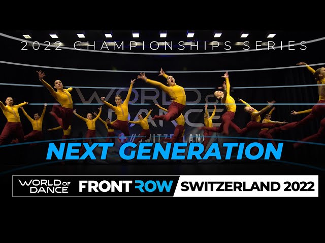 Next Generation | 1st Place Junior Team | FrontRow | World of Dance Switzerland 2022 | #WODSWZ22