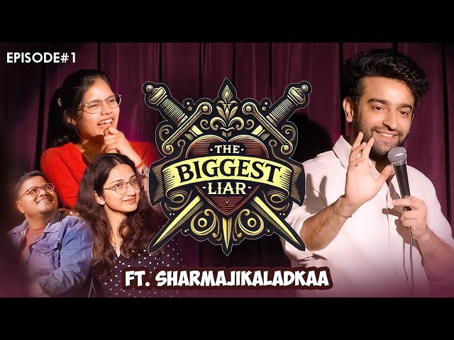 The Biggest Liar- Episode 01 | Stand up Comedy Crowd Work Show by Sharmajikaladkaa aka Deepak Sharma