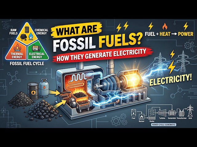 Fossil Fuels Explained: From Underground to Your Power Grid