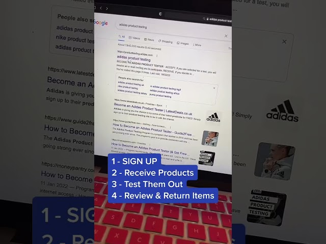 INSANE SIDE HUSTLE IDEA: Testing Adidas Products 🤯