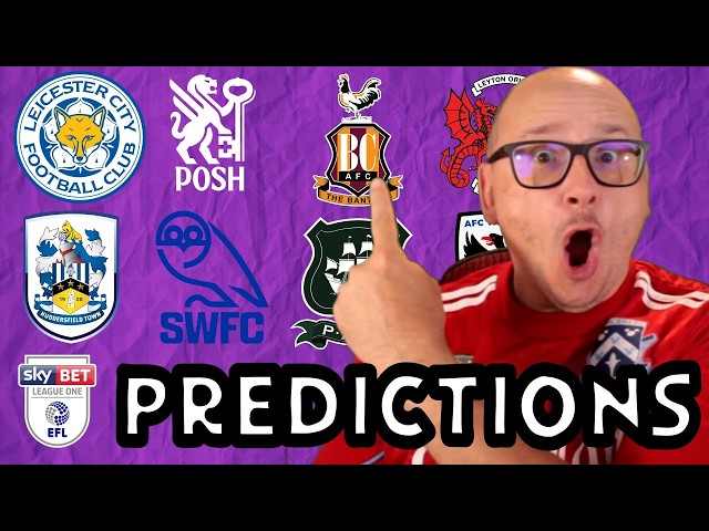 2026/27 EFL League 1 Matchday 10 Predictions