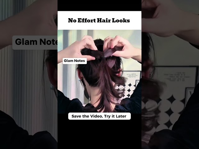 How to Do This Easy Bubble Braid Hairstyle?🎀 | Simple Hair Tutorial #HowToDoBubbleBraid #BubbleBraid