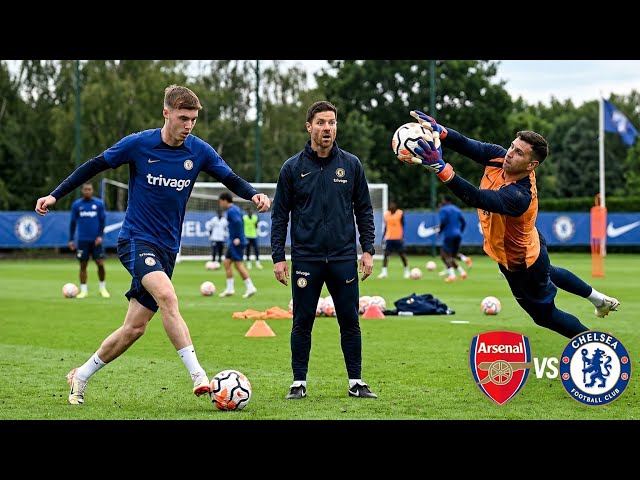 EMI MARTÍNEZ FIRST CHELSEA TRAINING AHEAD OF ARSENAL CLASH! STUNS ALONSO IN TRAINING! 😱