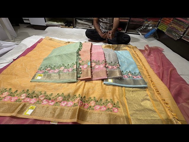 Chickpet Bangalore Wholesale Cotton Saree | Special Cotton Sarees | Single Saree Courier Available