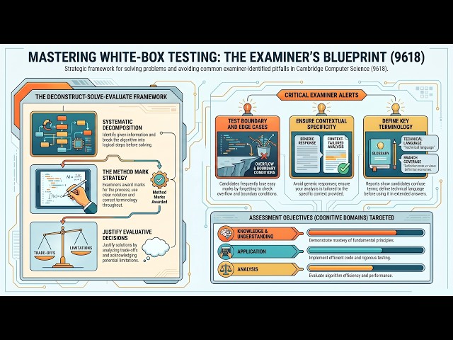 Testing Methods White Box Testing Explained Clearly | Computer Science 9618 #Testing