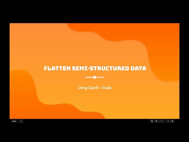 Advanced Techniques for Flattening Semi-Structured Data in Spark or Databricks