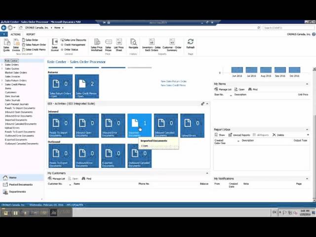DiCentral Does EDI - Posting A Doc To Ship and Invoice NAV EIS 2015