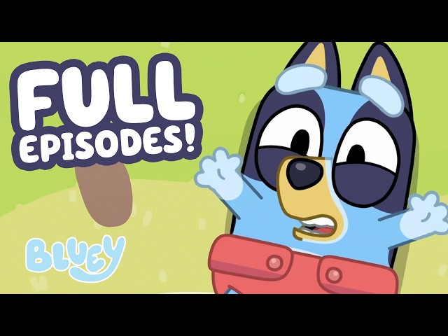 FULL EPISODES 💙 🍼 Baby Bluey Rolls Over! 🥹 | Bluey