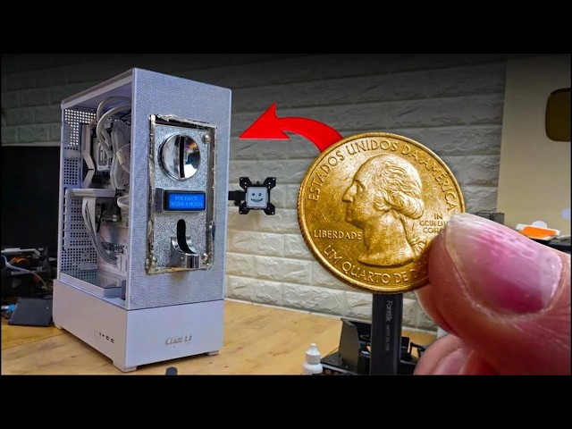 Eu construí um PC gamer movido a moedas — e você também pode!