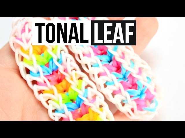 Tonal Leaf Bracelet | Rainbow Loom Tutorial | One Loom