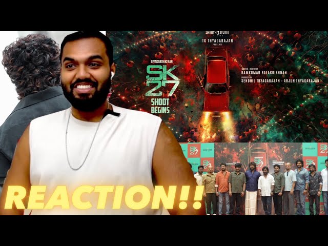 #SK27 Pooja Video, Exciting Combo! ( REACTION!! )