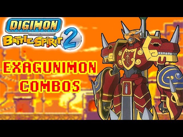 ExAgunimon combos - Digimon Battle Spirit 2(GBA)