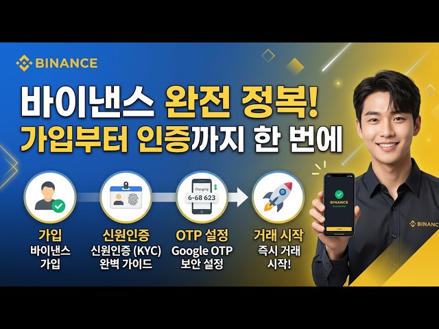 바이낸스 회원가입 방법|처음 이용하는 분들을 위한 가입 가이드