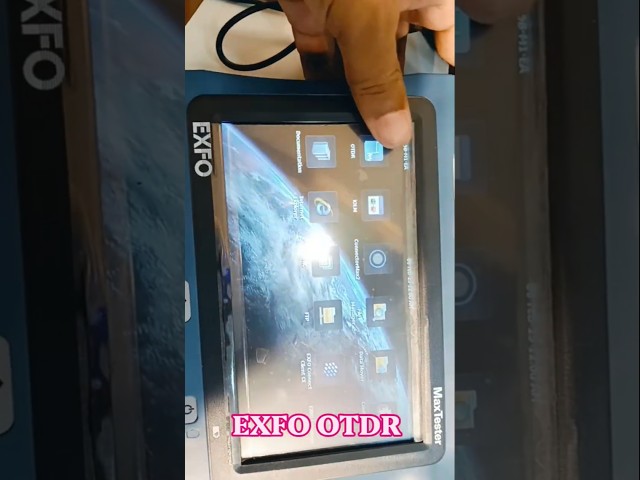 EXFO OTDR.#ftth #bsnl #broadbandinternet #broadband #isp #jio #airtel #jioairfiber #airtelairfiber
