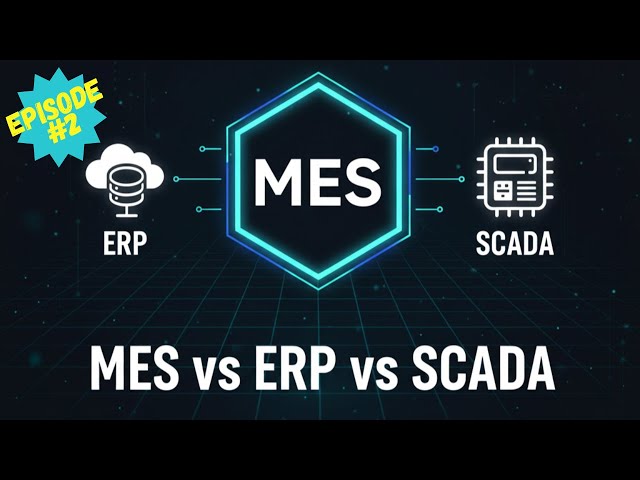 MES vs ERP vs SCADA — How Factory Systems Really Work