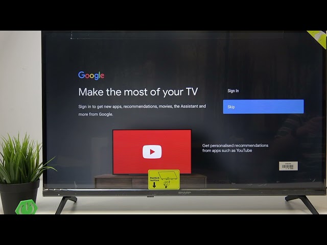 SHARP Android TV – How to Set Up for the First Time