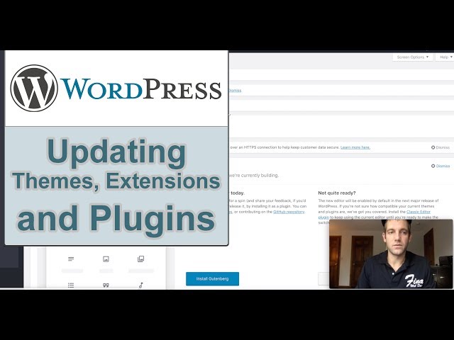 WordPress: Updating Themes, Extensions and Plugins